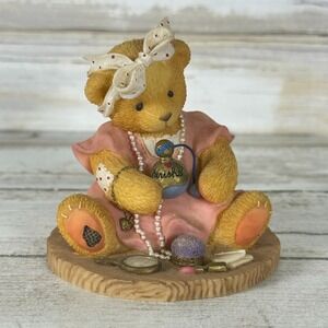 Cherished Teddies Girl AVA "You Make Me Feel beautiful Inside" Avon 1998 Vintage
